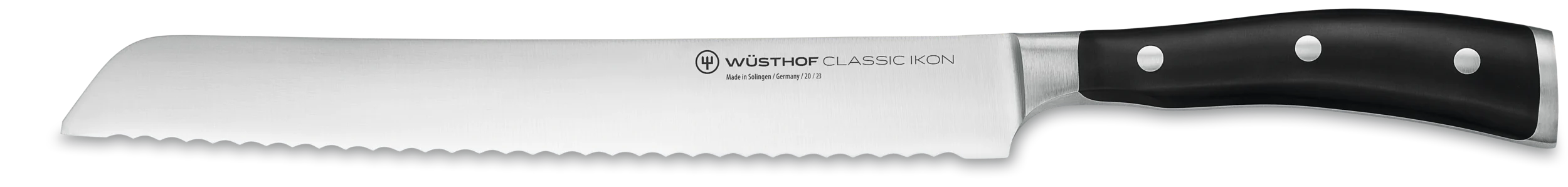 WÜSTHOF Classic Ikon Brotmesser 23cm Doppelwellenschliff