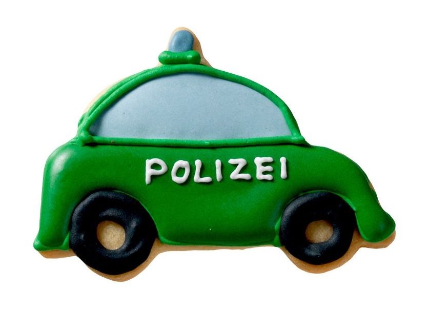 Birkmann Ausstechform Polizeiauto 