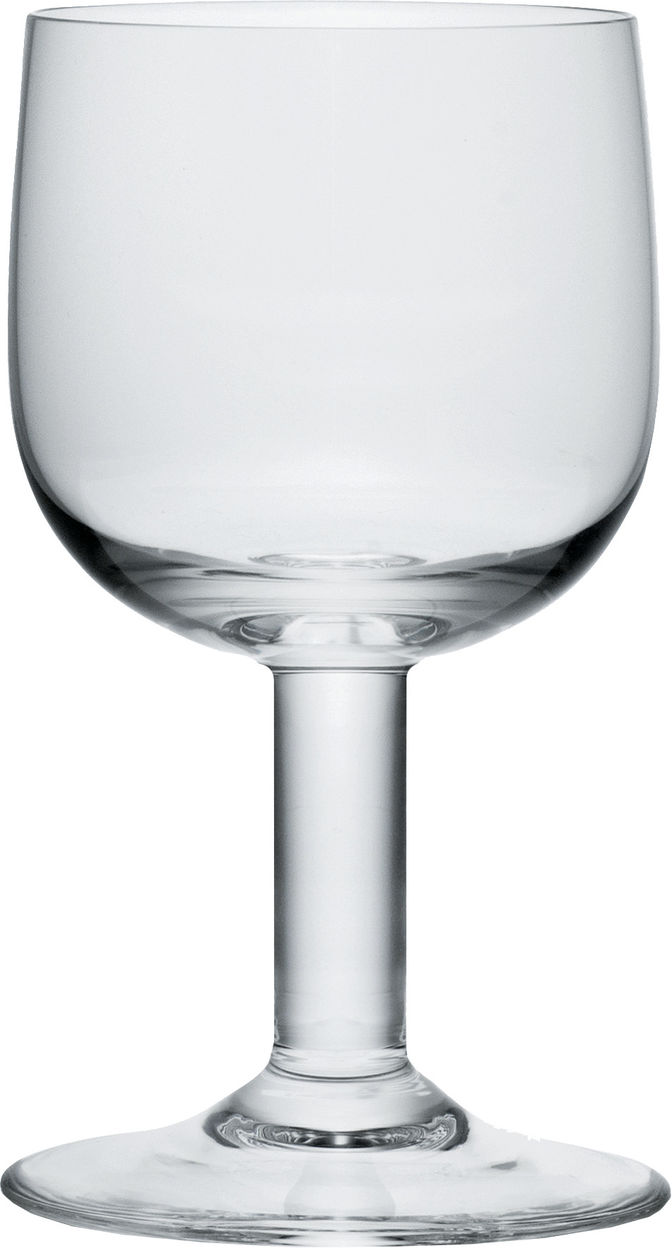 ALESSI Glass Family Weißwein auf Fuß 0,20l.