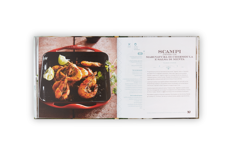 Kochbuch Grillpfannen und Grillplatten | Italienisch