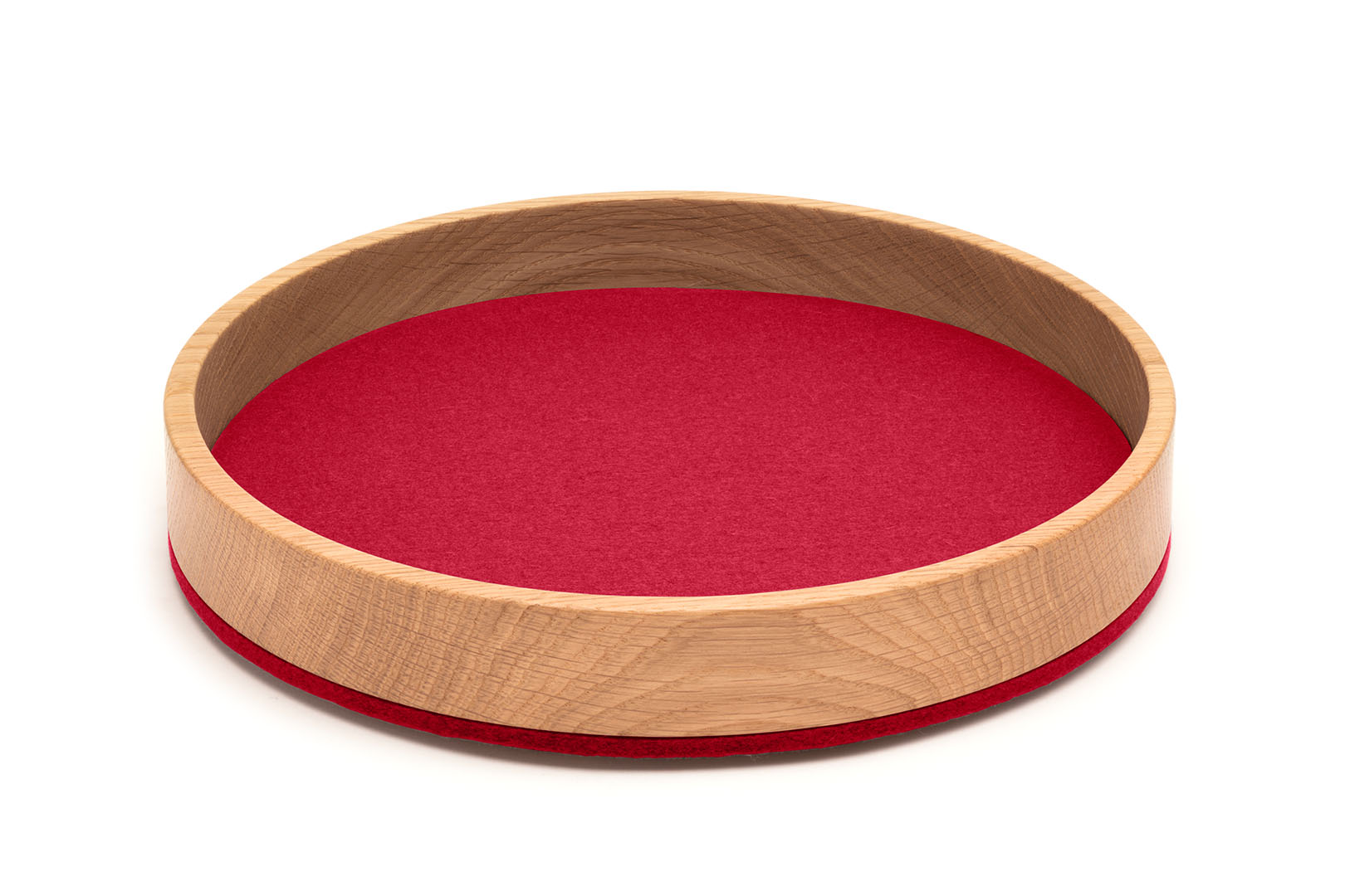 Dein Bowl/ Tray rund (Ø 26,5 cm) in der Farbe "Mohnrot"