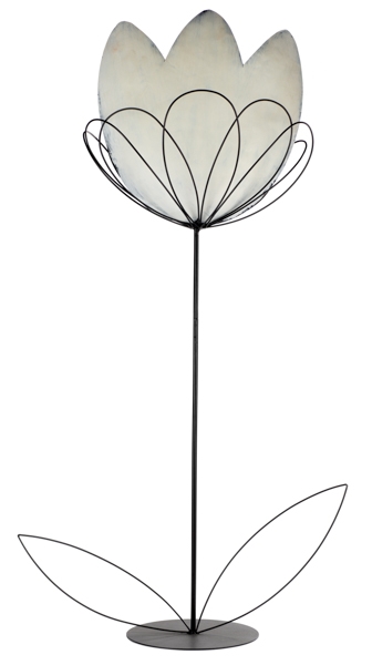Tulpe weiß 100 cm