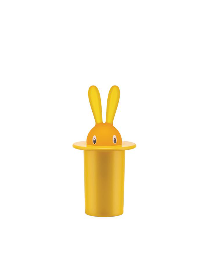 ALESSI Magic Bunny für Zahnstocher in gelb