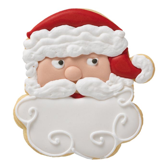 Birkmann Ausstechform Weihnachtsmann-Gesicht H 10,5 cm