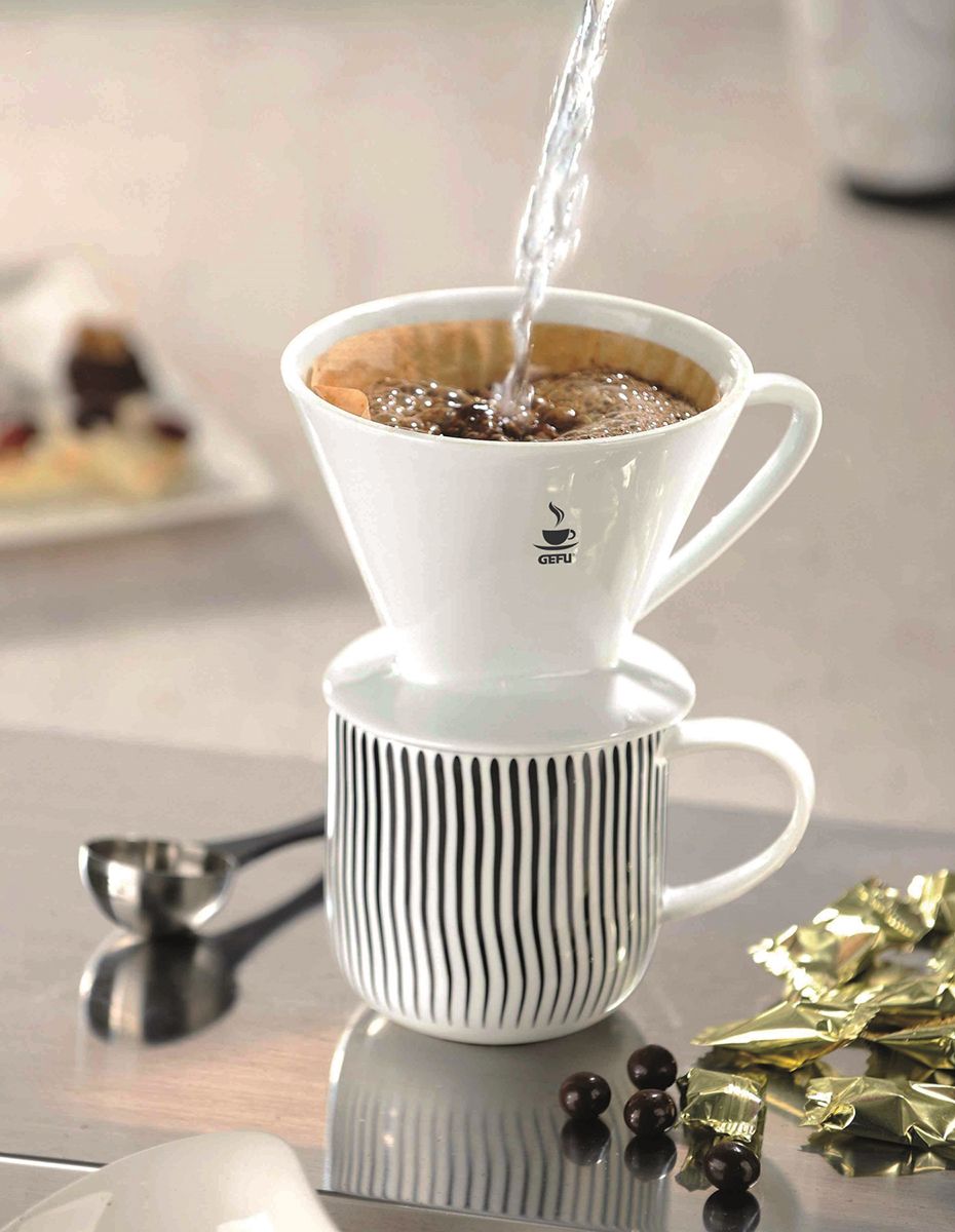 GEFU Kaffeefilter SANDRO aus Porzellan 
