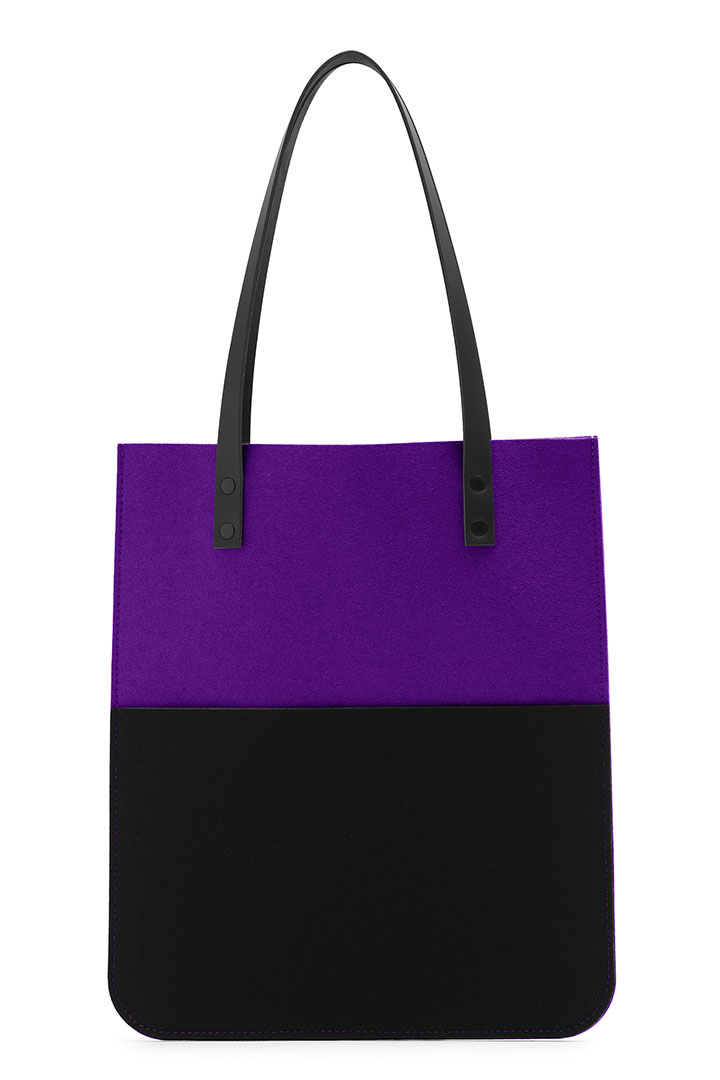 HEY-Sign Tasche Linea in der Farbe "Violett"