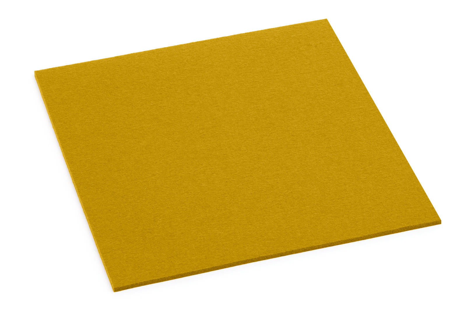 Filz Untersetzer 35,0 cm, Farbe „Mustard“, Eckig