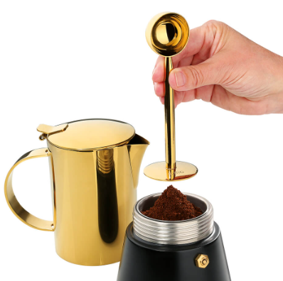Cilio Espressodrücker mit Kaffeelot