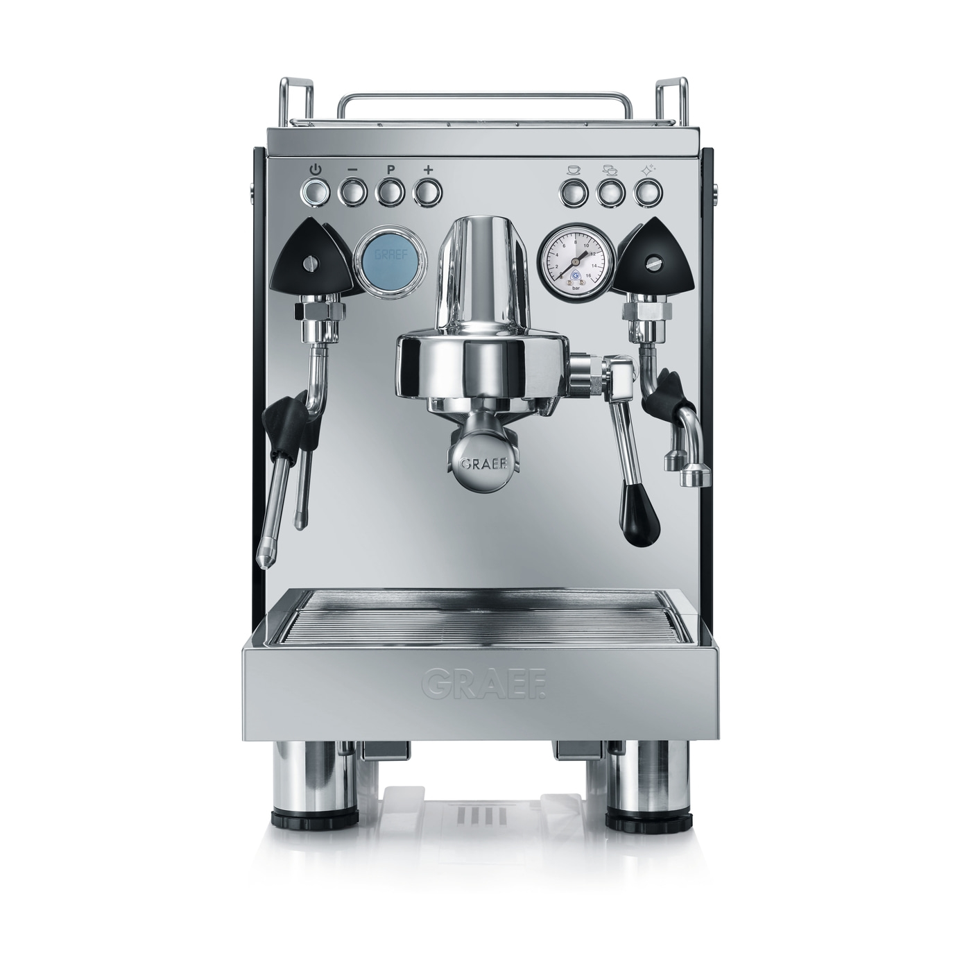 GRAEF ES1000 "Contessa" Siebträger Espressomaschine mit LCD Display