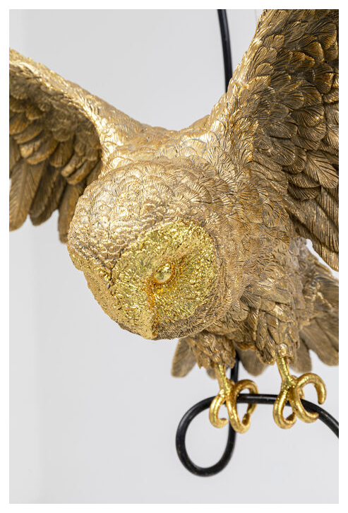 Hängeleuchte Animal Owl Gold 60cm