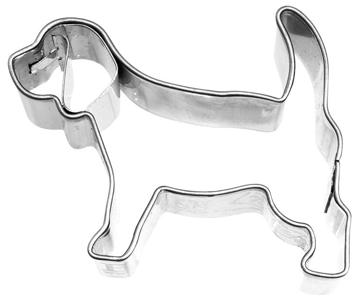 Birkmann Ausstechform Beagle Edelstahl, 5 cm 