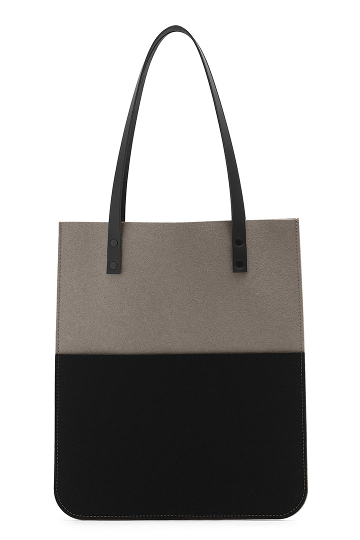 HEY-Sign Tasche Linea in der Farbe "Taupe"