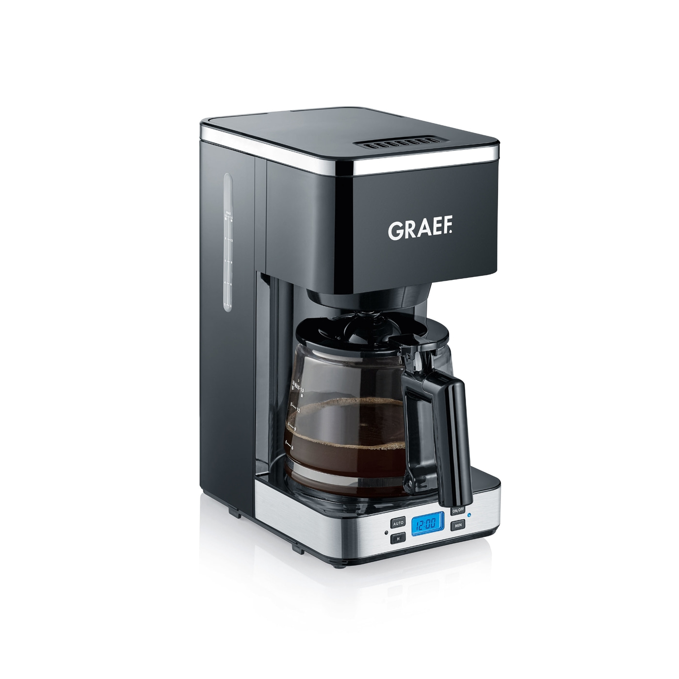 GRAEF FK502 Filterkaffeemaschine mit Glaskanne & Timer