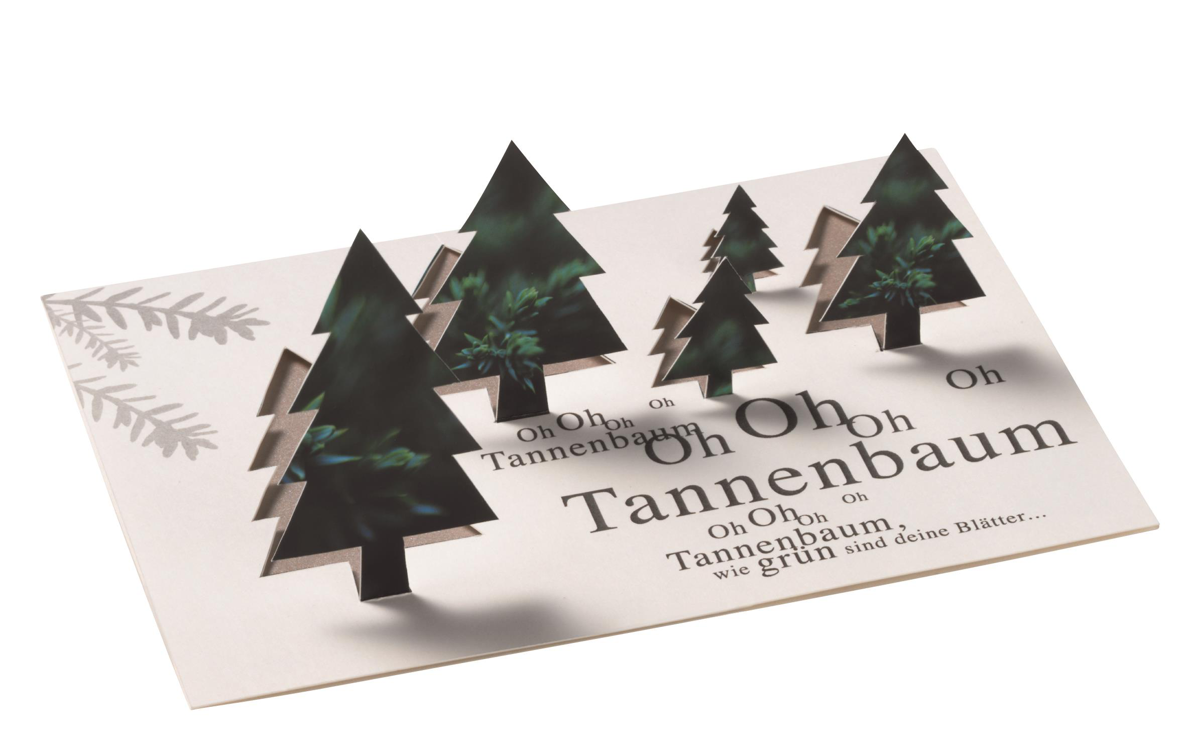Winterzeit Traumkarte „Oh Tannenbaum“/ Weihnachtskarte
