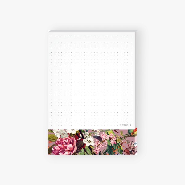 Notizblock DIN A6 "Blumengruß" von Cedon 
